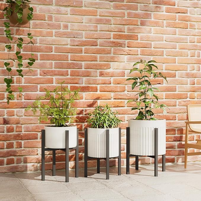 Adjustable Metal Plant Stand Indoor Outdoor - Image 7