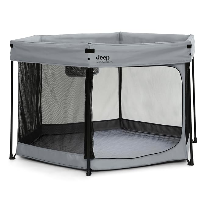 Jeep Hexagon Pop Up Play Yard - Image 10