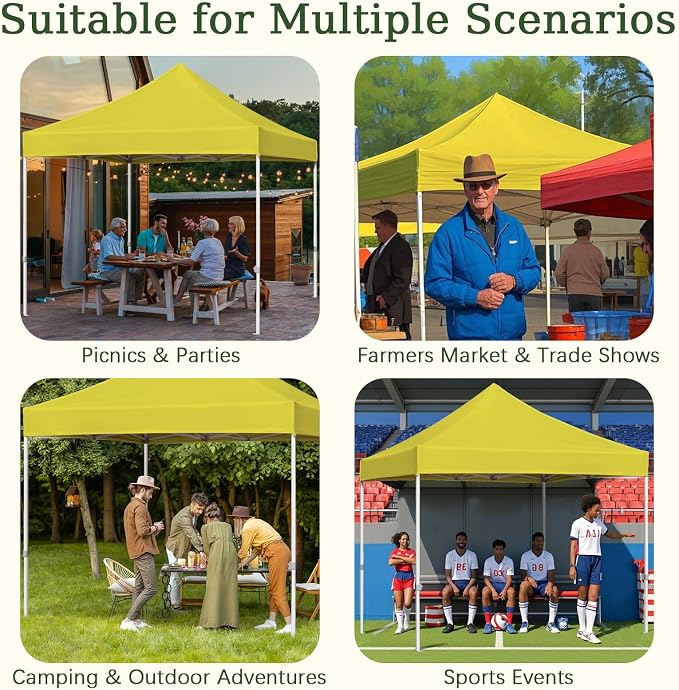 10x10 Canopy Replacement Top Cover - Image 6