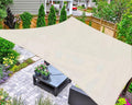 AsterOutdoor Sun Shade Sail Rectangle 10' x 13' UV Block Canopy by AsterOutdoor