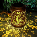 Cardinal Solar Lantern Outdoor Cardinal Decor Garden Decor Waterproof Light by MakeyourLifeBetter