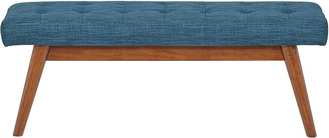 Amazon Basics Modern Haraden Upholstered Button-Tufted Bench - Image 5