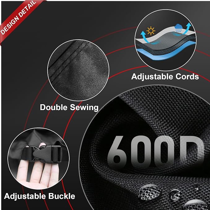 Zettum Patio Sofa Cover 86 Inch - Image 5