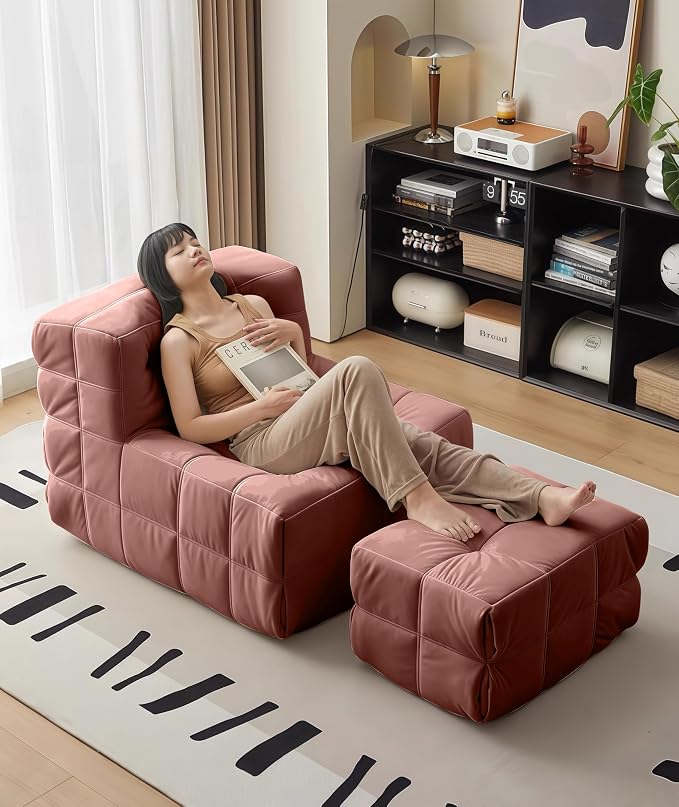 Bean Bag Chair - Memory Foam Bean Bag Chair - Image 9