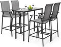 NUU GARDEN 5-Piece Patio Bar Set by NUUGARDENCORPORATION