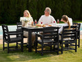 SERWALL Patio Dining Set for 6, Outdoor Dining Sets for 6 Person by SERWALL