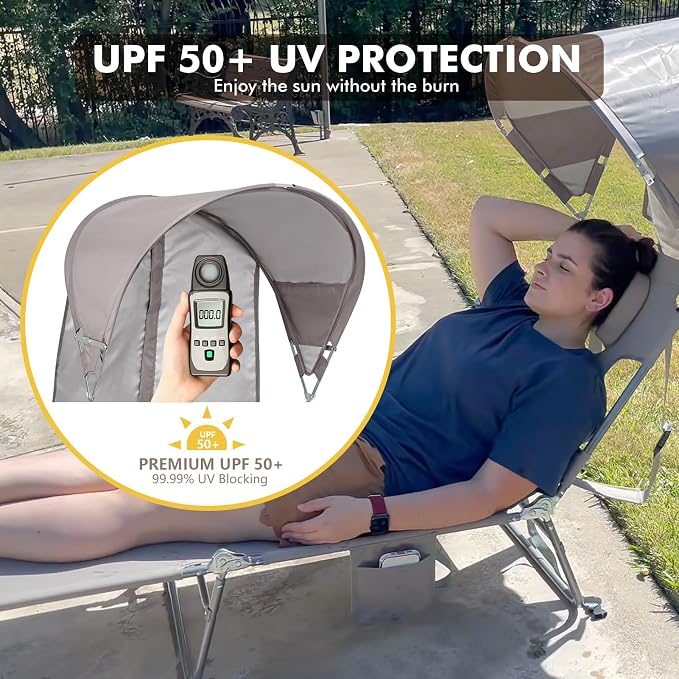 Backpack Beach Tanning Chair - Image 4