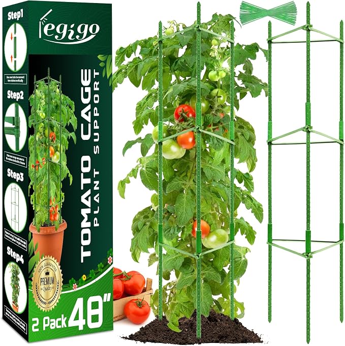 Legigo 2-Pack Tomato Cage for Garden Plant Support - Image 8
