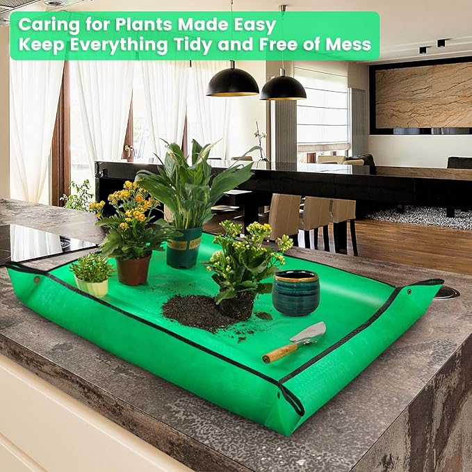 3PCS 39.5" x 31.5" Large Potting Mat - Image 3
