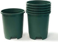 3 Gallon 6-Pack Plant Pots Nursery Pot Green Plastic Planters by CottaPlanters