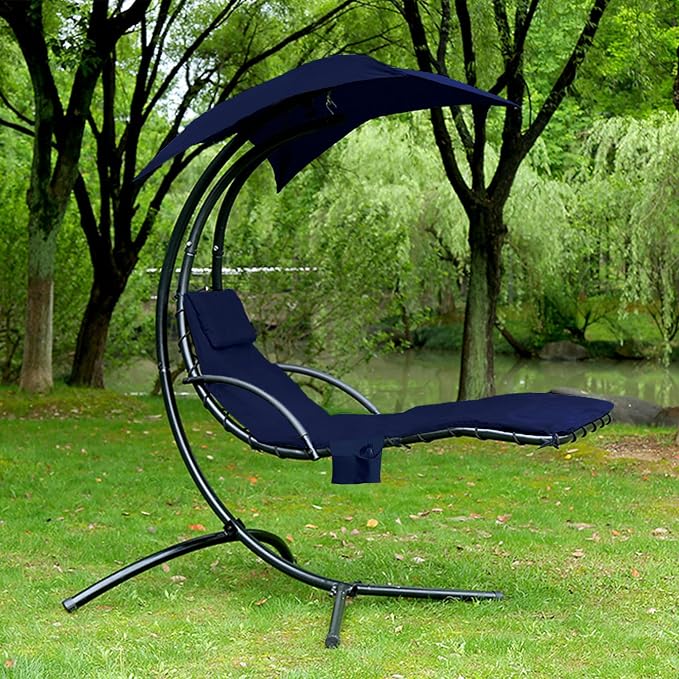 Sqodok Outdoor Hanging Lounge Chair Cushion Cover and Umbrella Fabric - Image 5