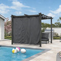 PURPLE LEAF Outdoor Retractable Pergola by Unknown