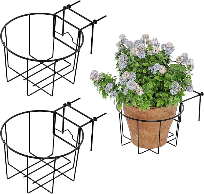 TQVAI 10 Inch Railing Planter by TQVAI