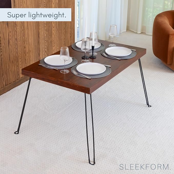 Sleekform Wooden Folding Dining Table - Image 2