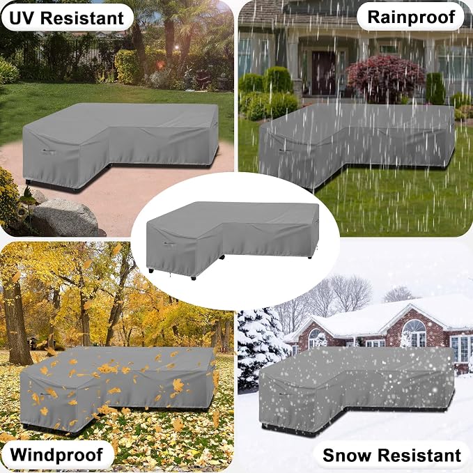 OutdoorLines Waterproof Outdoor Patio Sectional Cover - Image 7