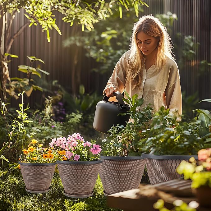 16 inch Plant Pots, Large Planters - Image 6