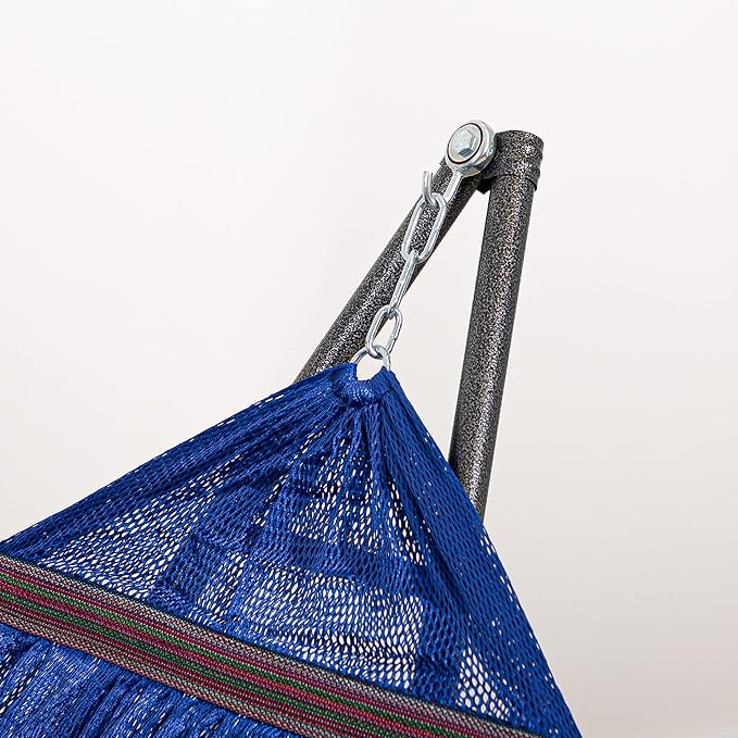 Best Home Fashion Hammock with Collapsible Steel Stand & Carrying Case - Image 7