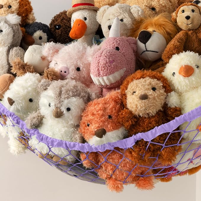 Stuffed Animal Storage Hammock Net Corner - Image 6