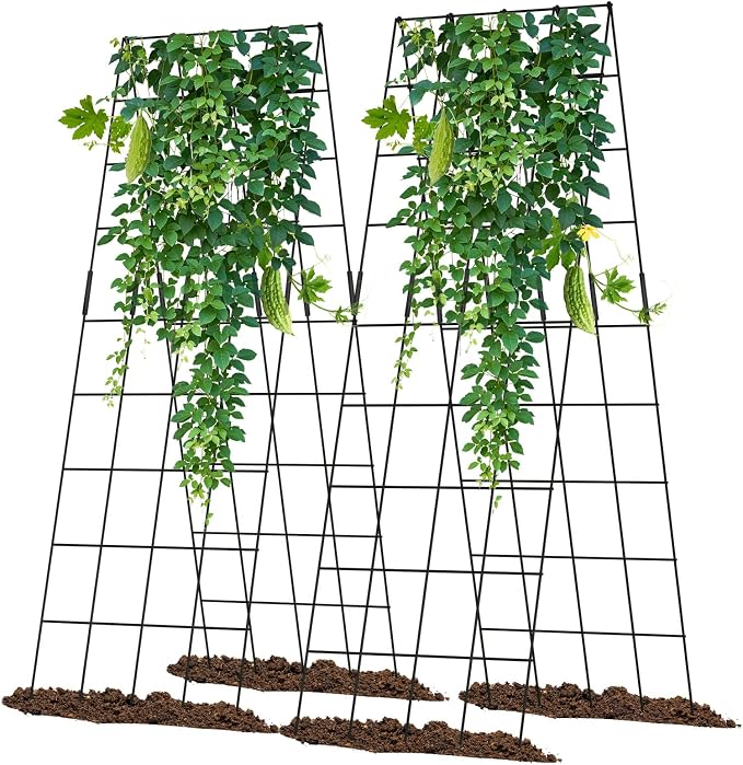 Cucumber Trellis 2 Pack, Twist Ties by UrGROWA