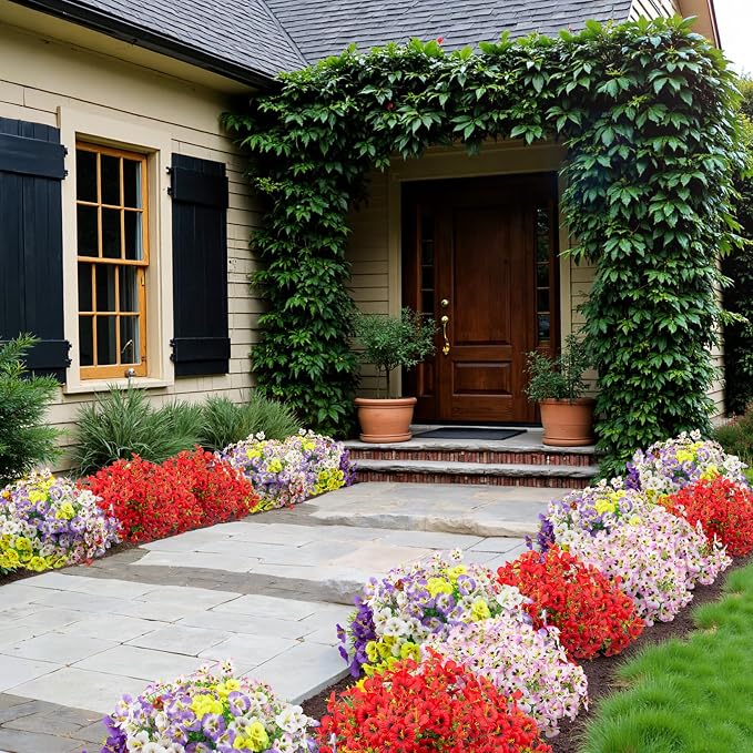 24 Bundles Artificial Pansy Flowers - Image 6