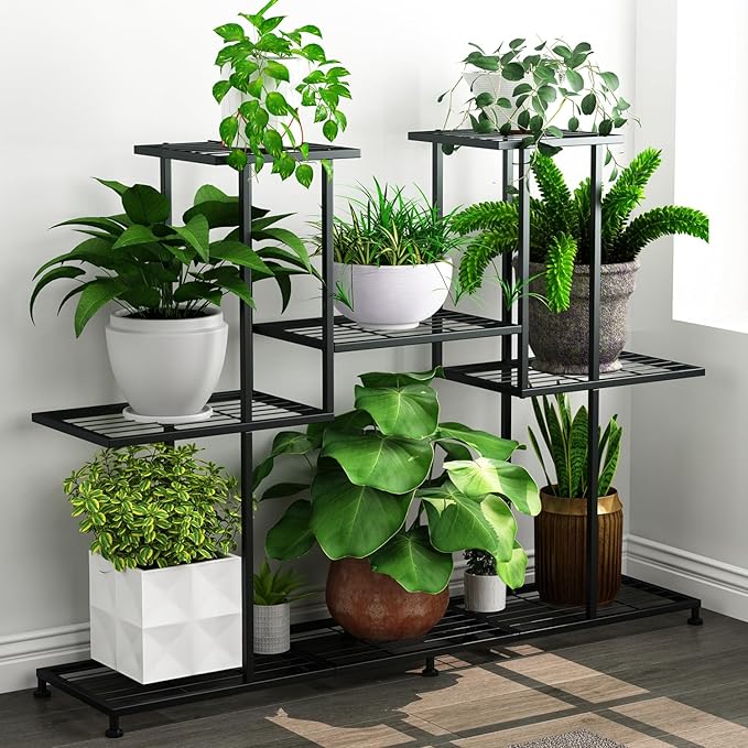 Twhep Metal Plant Stand, 5 Tiers Multifunctional Plant Stands by Twhep