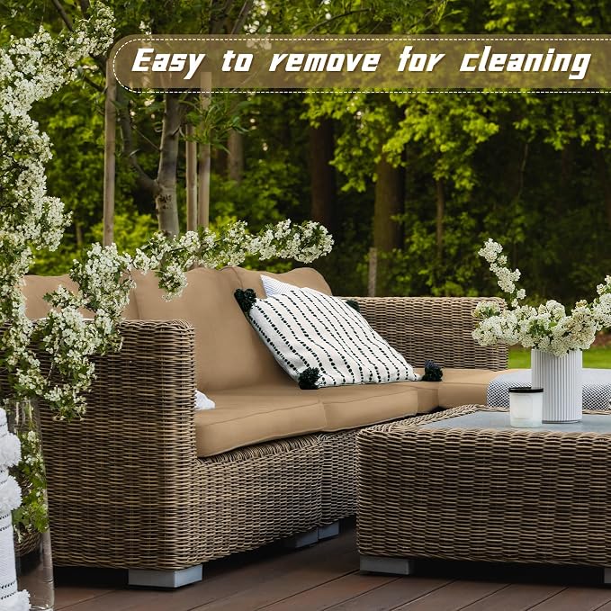 Patelai 11 Pcs Waterproof Patio Cushion Covers - Image 7