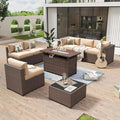 Aoxun 8 Piece Patio Furniture Set by Aoxun