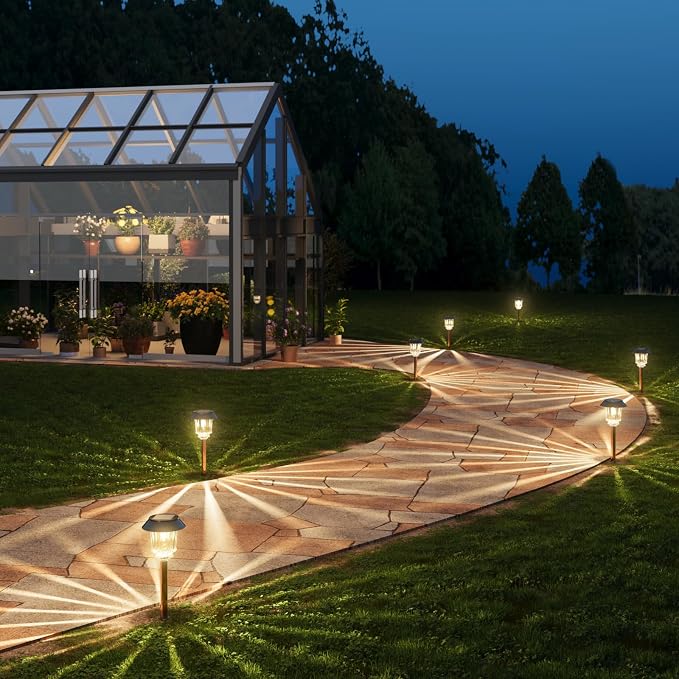 XMCOSY+ Solar Pathway Lights Outdoor - Image 8
