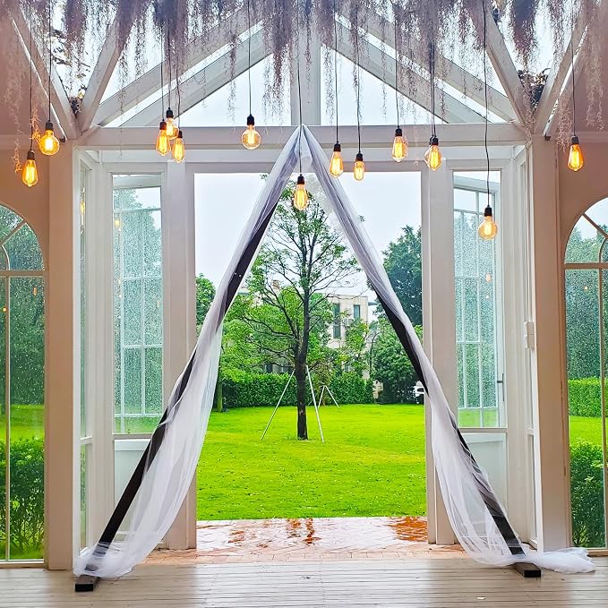 7.87FT Wooden Wedding Arch, Wood Arch - Image 2
