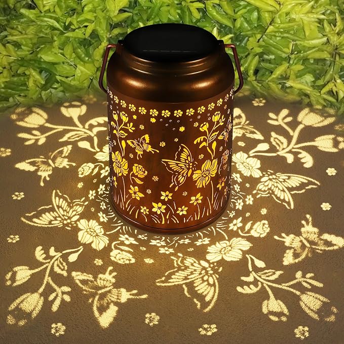 Solar Lantern Outdoor Hanging Lights Christmas Birthday Gifts by Unknown