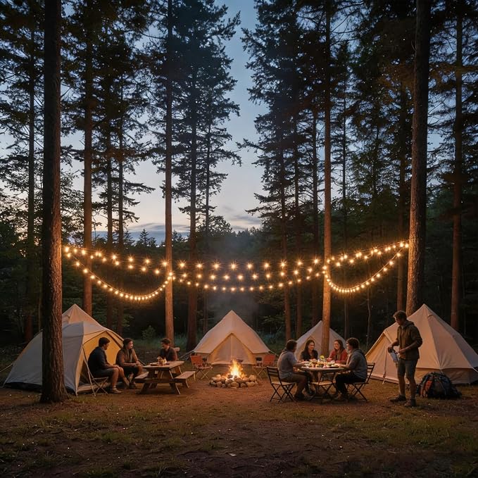 RTTY Classic Series 200FT Outdoor String Lights Expandable System - Image 9