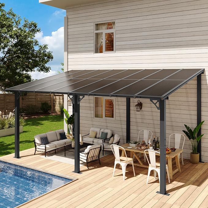 Aoxun 16' x 10' Gazebo for Patio, Gazebo Pergola by Aoxun