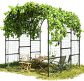 DoCred Garden Arch Trellis for Climbing Plants, 88 Inch Large Garden Trellises by DoCred