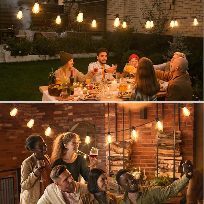 192FT LED Outdoor String Lights, Patio Lights - Image 7