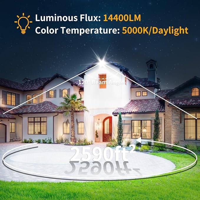 120W LED Flood Light Outdoor - Image 2