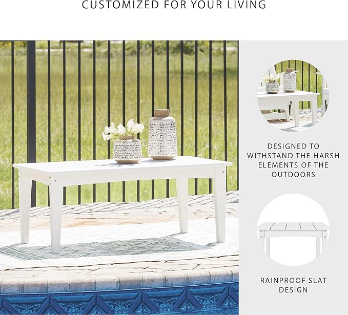 Signature Design by Ashley Hyland Wave Modern Weather Resistant HDPE Outdoor - Image 5