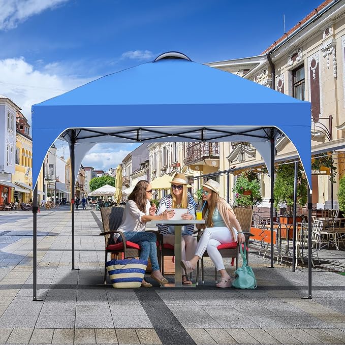 Pop Up Canopy, 10x10 FT Instant Outdoor Canopy Tent - Image 6