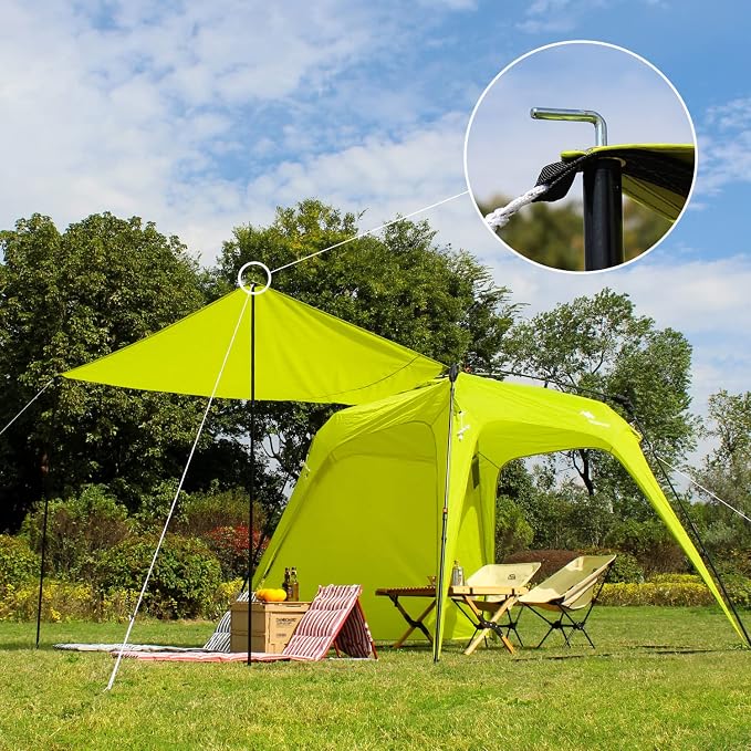 Pop Up Canopy Sun Shelters Shade Tent Camping Canopy 8.2' X 8.2' - Image 7