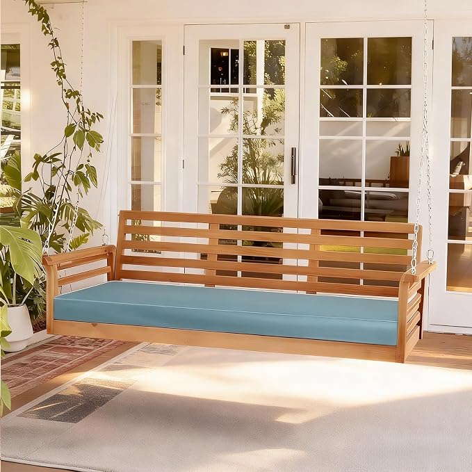 Outdoor Porch Swing Bed Mattress Cover, Twin Size Daybed Fitted Cover, - Image 3