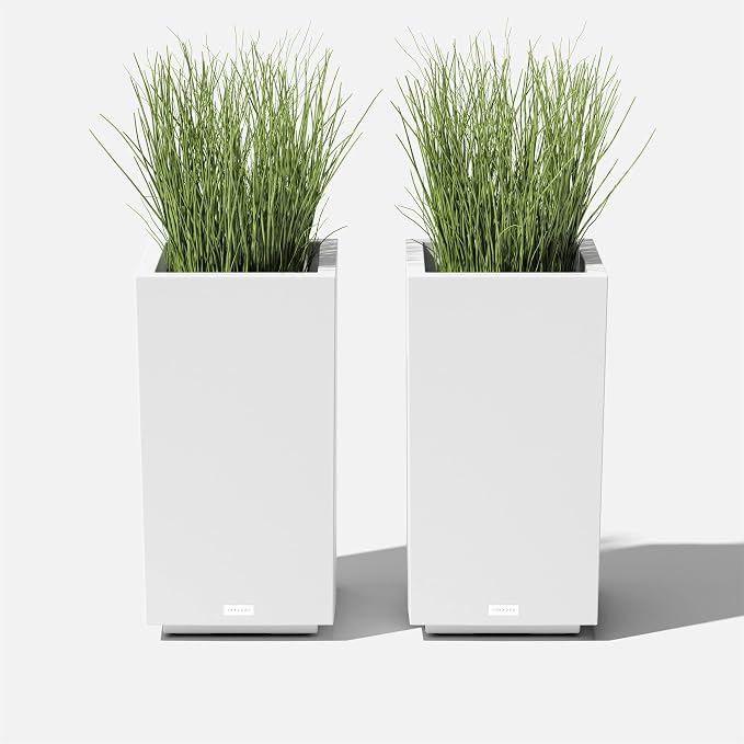Veradek Block Series Pedestal Planter - Image 9