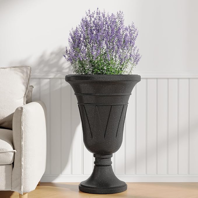 23" Tall Planters for Outdoor Plants Set of 2, Planter - Image 7