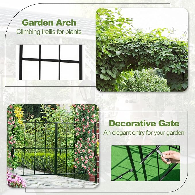 Tangkula 7.5Ft Garden Arbor - Image 6