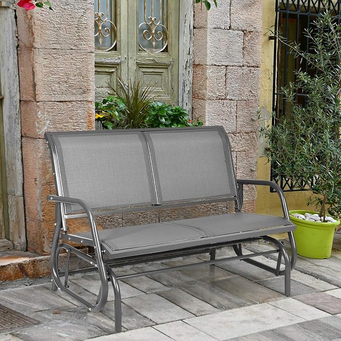 Giantex Swing Glider Chair 48 Inch - Image 2