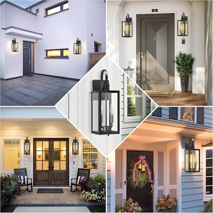 20'' Large Outdoor Wall Light Fixtures - Image 7