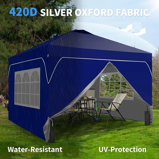 GDY 12x12FT Pop Up Canopy Tent - Image 6