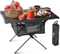ZUNE LOTOO Portable Camping Table Folding, Small Beach Table Foldable by ZUNELOTOO