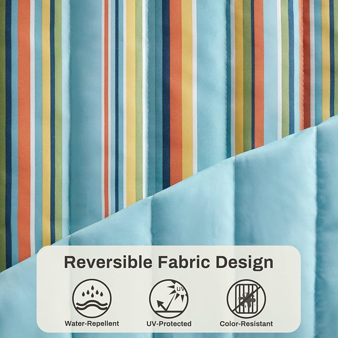 12 FT Double Quilted Fabric Hammock - Image 6