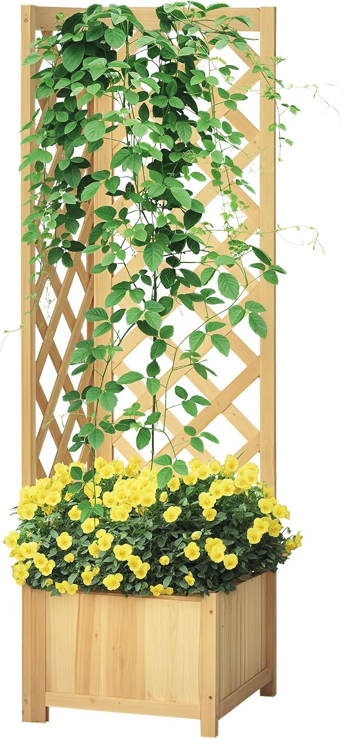 Outsunny Wooden Raised Garden Bed by Outsunny