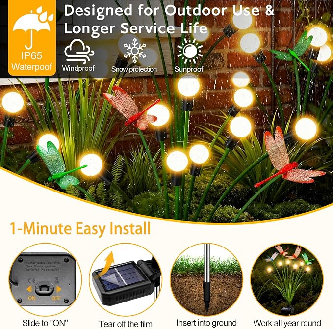 Solar Garden Lights Outdoor - Image 5