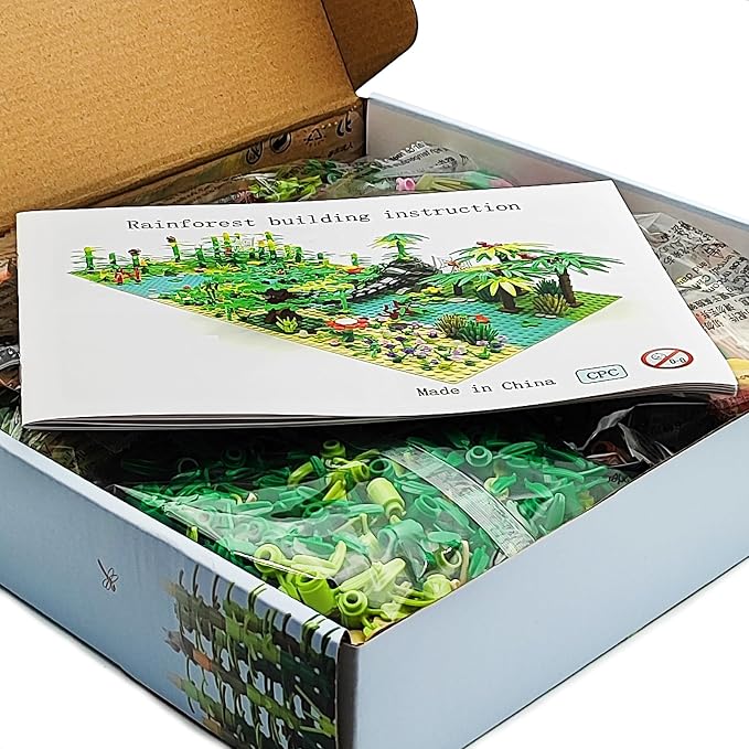 ZHX Rainforest Jungle Bridge Building Block Toys - Image 5